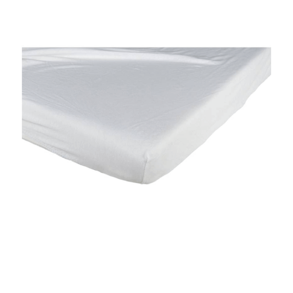 DRAP HOUSSE COTON 60×120 CM BLANC