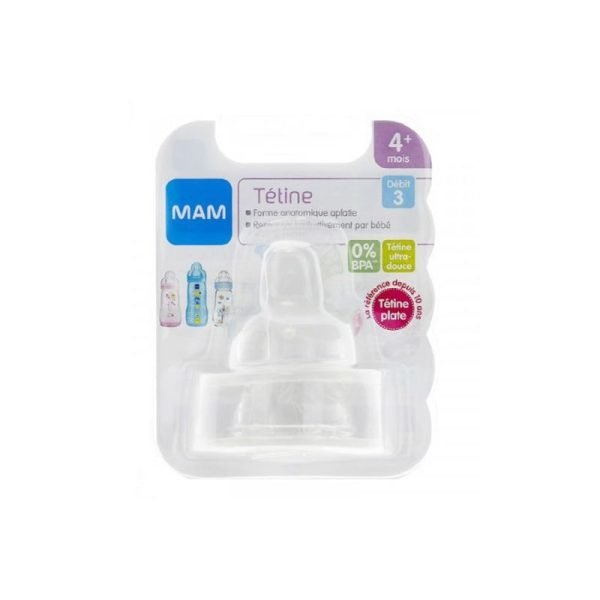 MAM Tétine N 3 débit NORMAL
