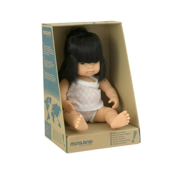 POUPEE ASIATIQUE FILLE 38 CM