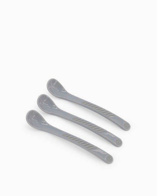 TWISTSHAKE 3X FEEDING SPOON 4+M GREY