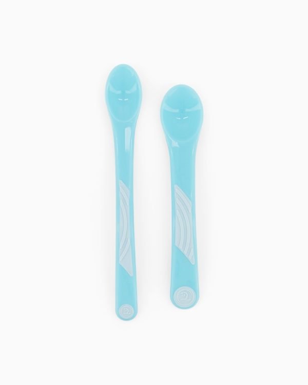 TWISTSHAKE 2x Feeding Spoon set 4+M BLEU