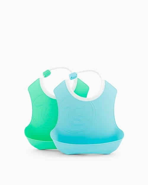 TWISTSHAKE 2X BIB 4+M BLEU/GREEN