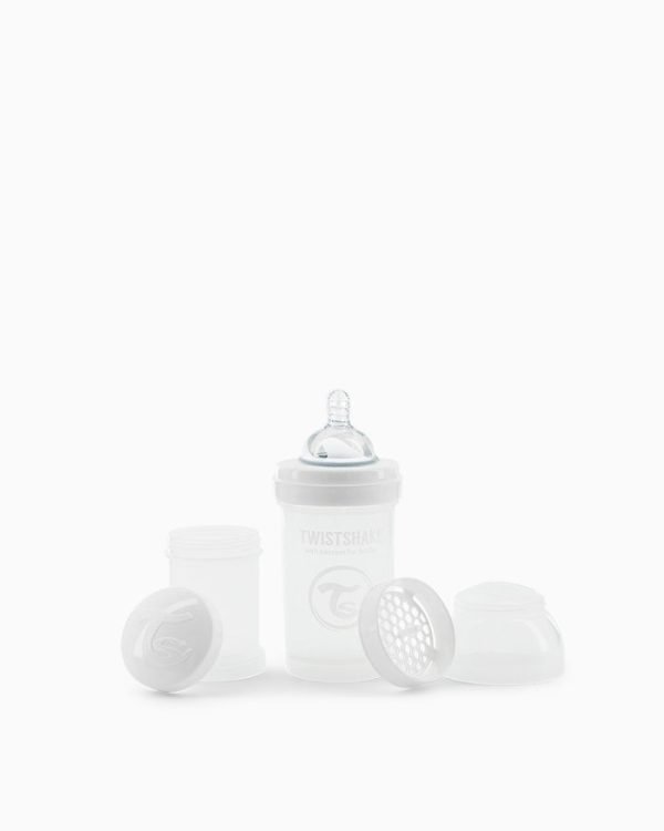 BIBERON ANTI-COLIQUE 180 ML 0 MOIS+WHITE