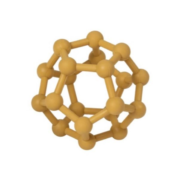 JUNGLE SILICONE BALL YELLOW