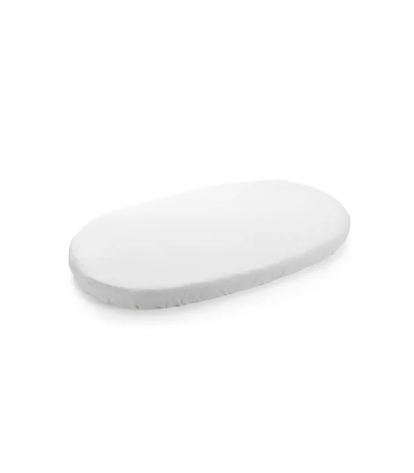 STOKKE SLEEPI FITTED SHEET BLANC V3