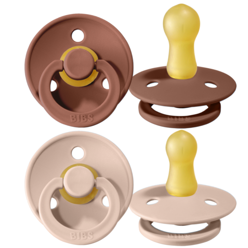 SUCETTE BIBS WOODCHUCK/BLUSH