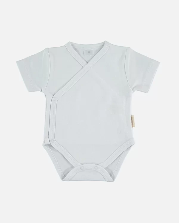 Body bebe blanc manches courtes