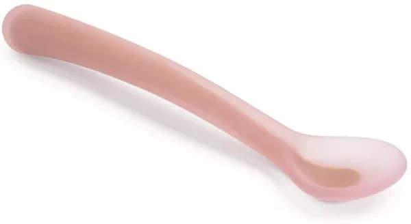 Cuillère en silicone suavinex rose