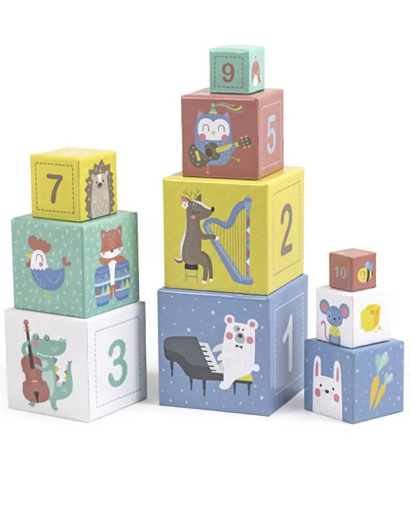 pyramide empilable animals