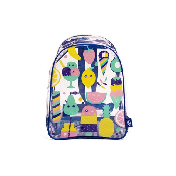 BACKPACK BLUE PINK