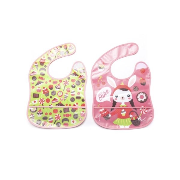 Set De 2 Bavoirs My Little Strawberry