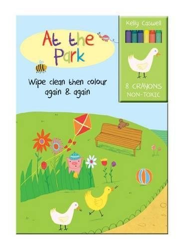 COLOUR ME AGAIN AND AGAIN BOOK - AT THE PARK