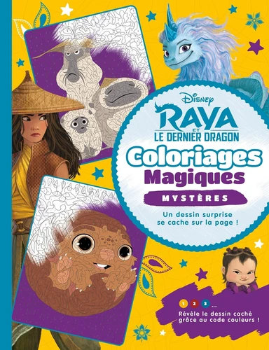 Raya et le dernier dragon - Coloriages Magiques