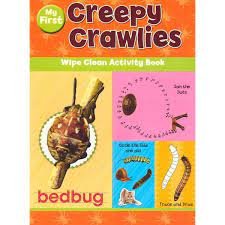 Creepy Crawlies Wipe Clean Activity Book
