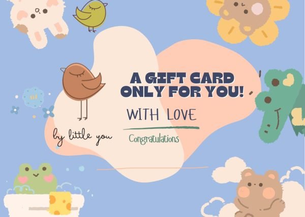 Carte Cadeau personnalisé