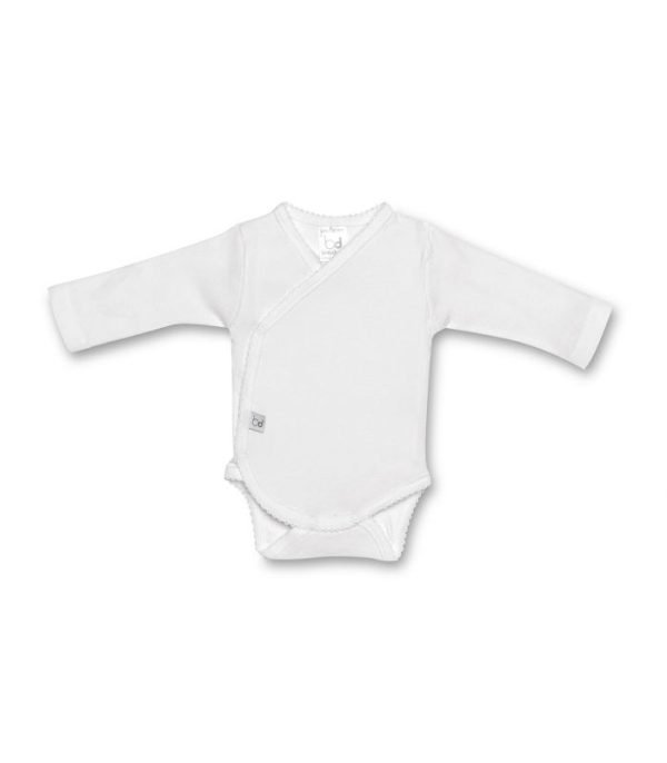 body manches longues basic blanc