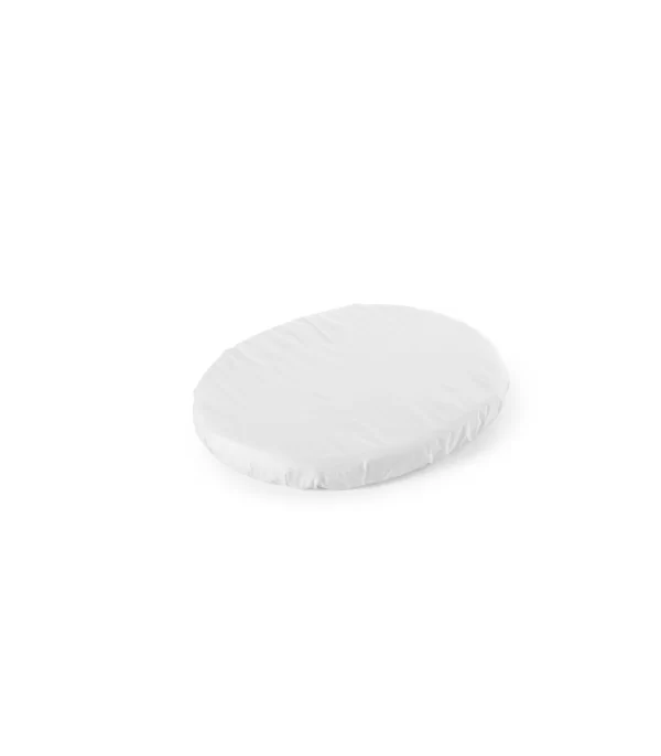 STOKKE SLEEPI MINI FITTED SHEET BLANC V3