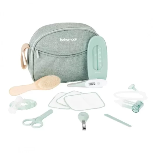 Trousse de soin pour bébé vert