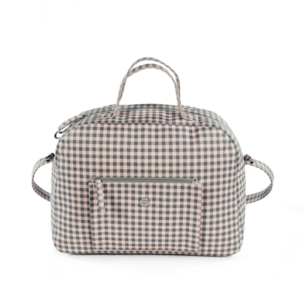 SAC DE MATERNITÉ PASITO - ENSEMBLE ROSE ET GRIS