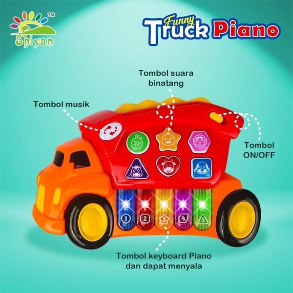 Funny truck piano