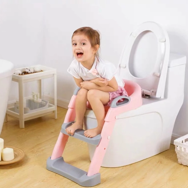 Toilet training ladder-PINK