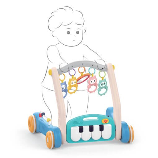 Trotteur multifonction pedal piano