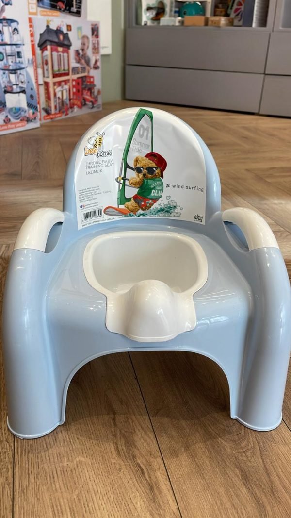 Pot chaise bébé bleu