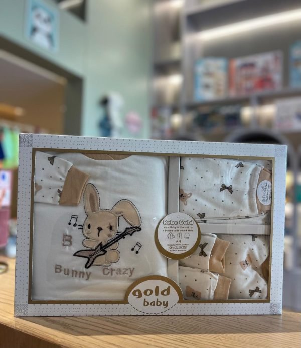 Pack bébé (4pcs) unisexe taille 0-4 mois