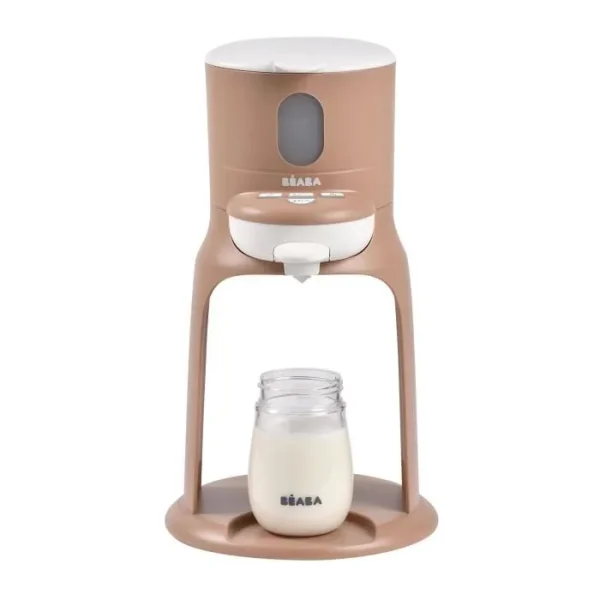 BÉABA - Bib'Expresso - Préparateur-Chauffe Biberon/Petits pots - Température Exacte - Instantané - Bain Marie - Terracotta