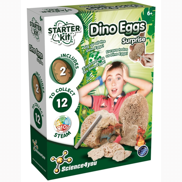 Science4you – Kit de démarrage Œufs de dinosaure