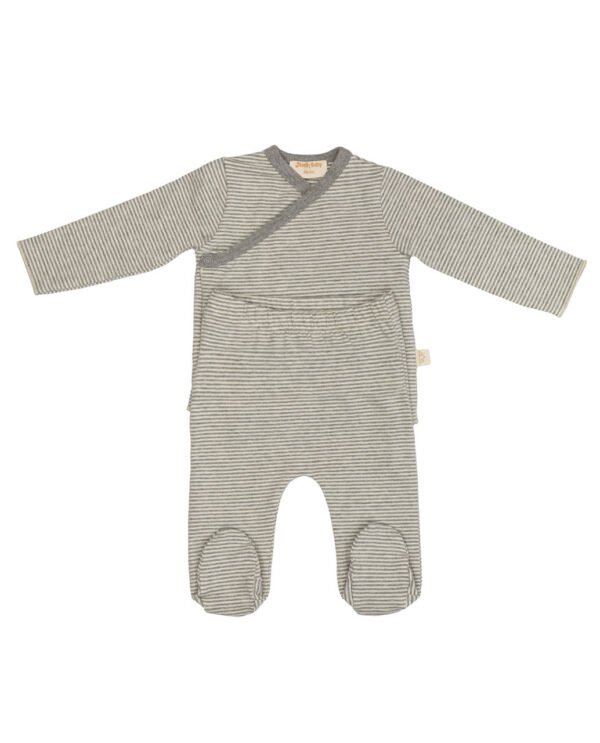 Ensemble bébé en coton bio, t-shirt nuage et leggings