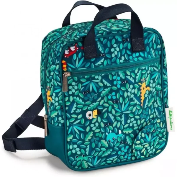 SAC A DOS - JUNGLE - EN PET RECYCLE - LILLIPUTIENS